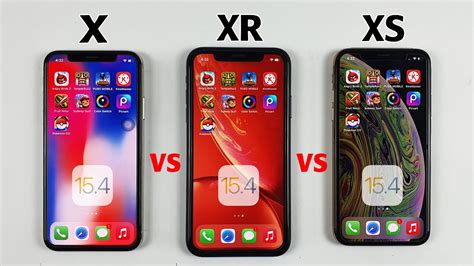 iPhone XR vs iPhone X vs iPhone XS .